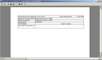 Підпорядкований акт відбраковування