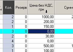 Виділення кількох стовпців